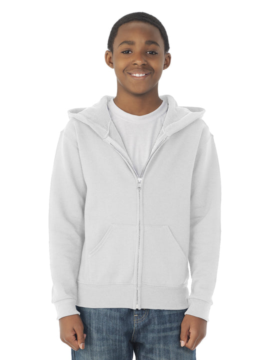 Jerzees Youth NuBlend Full Zip Hooded Sweatshirt