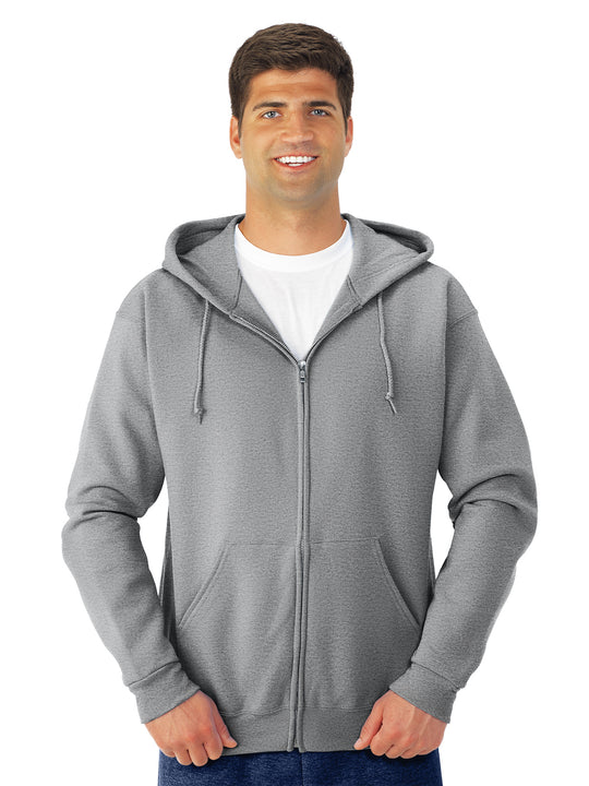 Jerzees Adult NuBlend Full Zip Hooded Sweatshirt