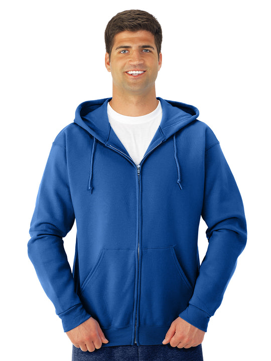 Jerzees Adult NuBlend Full Zip Hooded Sweatshirt