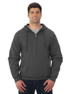 Jerzees Adult NuBlend Quarter Zip Hooded Sweatshirt