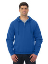 Jerzees Adult NuBlend Quarter Zip Hooded Sweatshirt