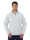 Jerzees Mens NuBlend Quarter Zip Cadet Collar Sweatshirt