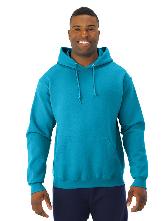 Jerzees Mens NuBlend Pull Over Hooded Sweatshirt