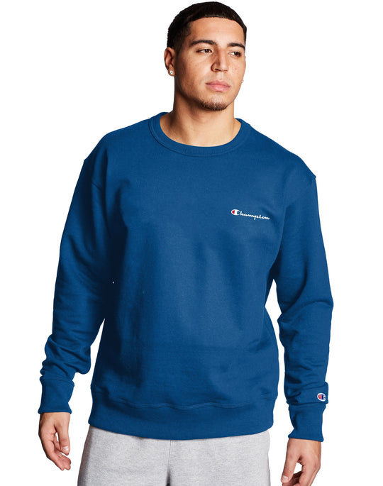 Champion Mens Powerblend Fleece Crew