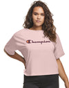Champion Womens Plus Cropped Tee