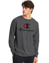 Champion Mens Classic Jersey Long-Sleeve Tee