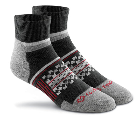 Fox River Adult Prima Kintore Medium Weight PrimaLoft Quarter Crew Socks