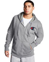 Champion Mens Powerblend Fleece Zip Hoodie