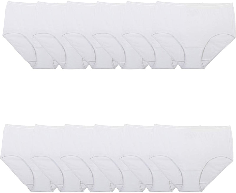 Fruit Of The Loom Womens Tag Free Cotton Brief Panties
