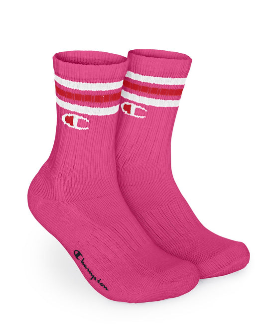Champion Life Mens C Logo Crew Socks