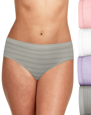 Hanes Ultimate® Comfort Flex Fit® Women's Hipster 4-Pack