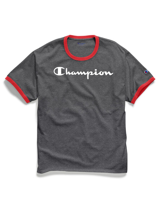 Champion Mens Classic Jersey Ringer Tee