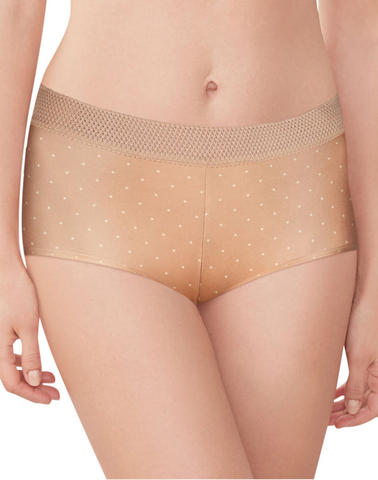 Maidenform Women`s Microfiber and Lace Boyshort