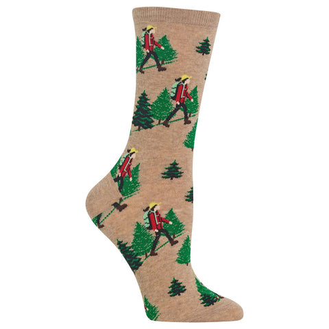 Hot Sox Womens Hiker Crew Socks