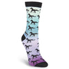 K. Bell Womens Horse Sunset Crew Socks