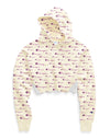 Champion Life Womens Reverse Weave Cropped Cut Off Pullover Hoodie