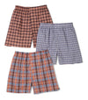 Fruit of the Loom Men`s 3-Pack Assorted Big Mans Tartan Plaid Boxers