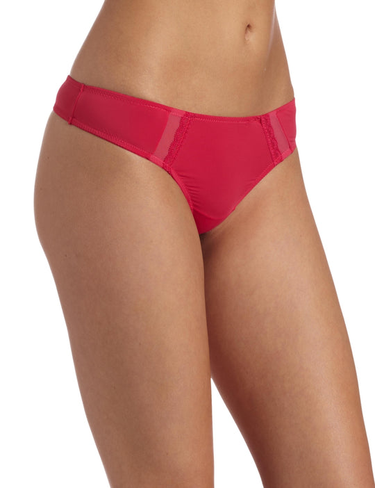 Barely There Women's Go Girlie Ultra Light Microfiber Thong