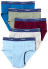 Fruit of the Loom Men`s 5-Pack Assorted Fashion Low Rise Brief