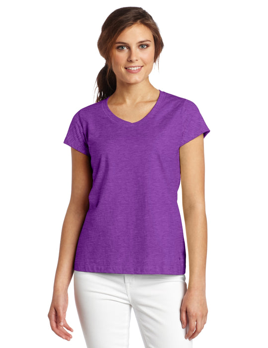 Champion Women's Favorite Cotton V-Neck T-Shirt