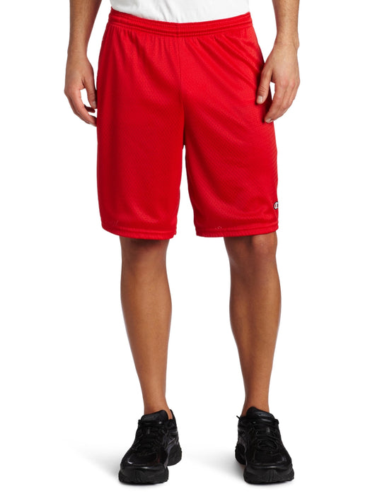 Champion Men's Long Mesh Shorts with Pockets