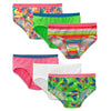 Fruit of the Loom Girls` 6-Pack Wardrobe Low Rise Brief