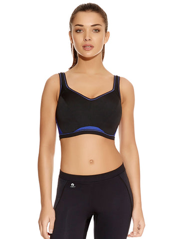 Freya Epic Women`s Underwire Crop Top Sports Bra with Molded Inner