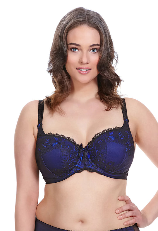Elomi Womens Anushka Underwire Padded Half Cup Bra