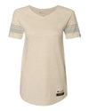 Champion Womens Authentic Originals Triblend Short Sleeve Varsity T-shirt