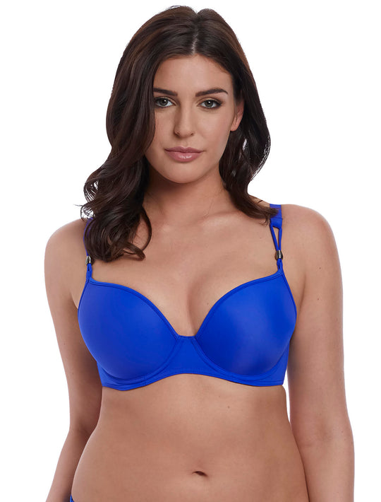 Freya Womens Deco Swim Underwired Moulded Bikini Top