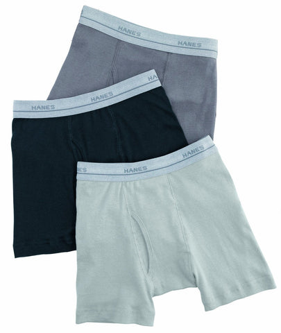 Hanes Boys Boxer Briefs 3 Pack