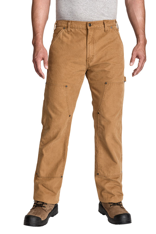 Dickies Mens Relaxed Fit Straight Leg Double Front Duck Work Pants