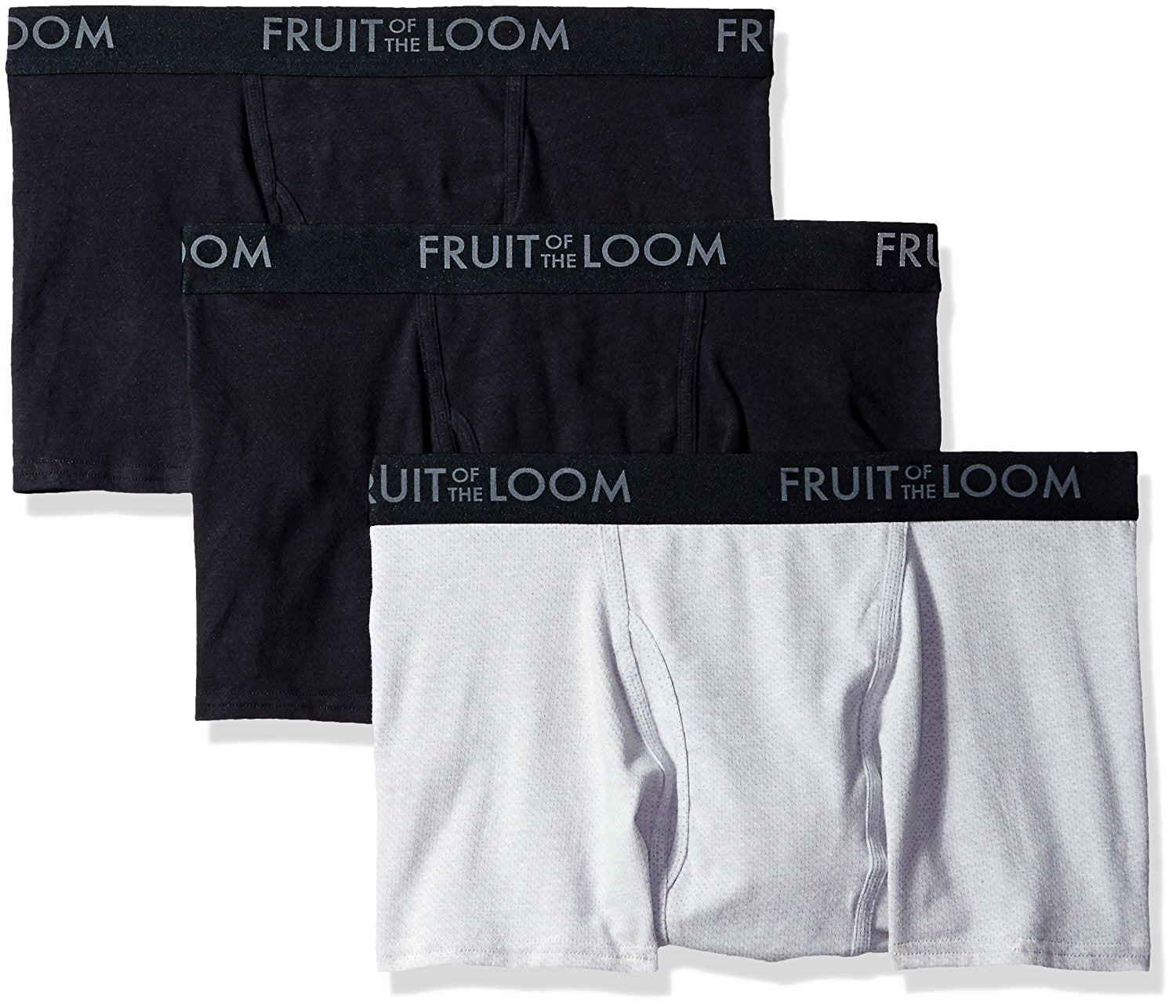 FTL-BM3TK76 - Fruit of the Loom Mens Breathable 3-Pack Short Leg Boxer Brief