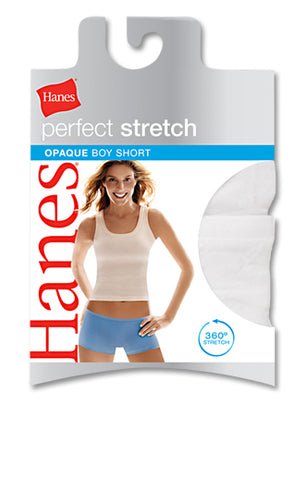 Hanes Perfect Panty Opaque Boy Short