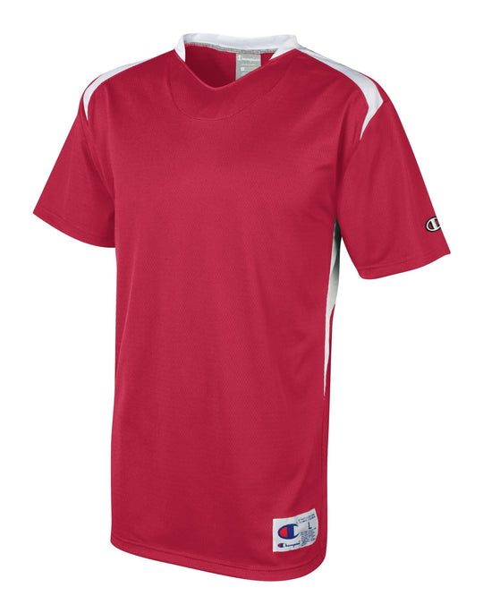 Champion Men's and Youth Baseball Wheel House Double Dry Short Sleeve V-Neck Jersey