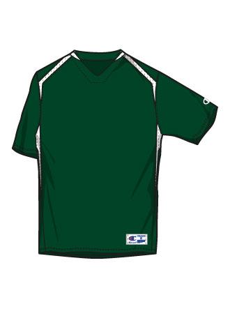 Champion Men's and Youth Baseball Wheel House Double Dry Short Sleeve V-Neck Jersey