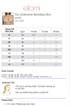 Elomi Womens Tia Underwire Bandless Bra