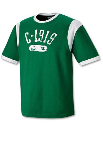 Champion Home Field Mens Cotton T Shirt with C-1919 Graphic