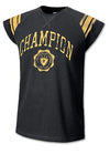 Champion Home Field Cap-Sleeve Mens T Shirt with Badge Graphic