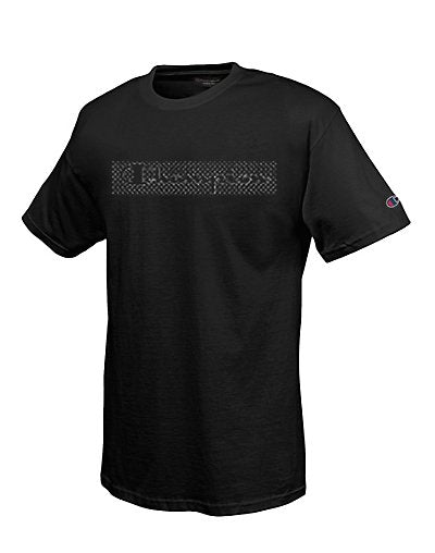Champion 100% Cotton Men's T Shirt with Logo / Fence Graphic