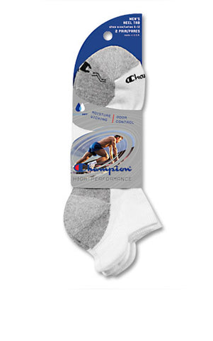 Champion Mens High Performance Heel Tab 2 Pack