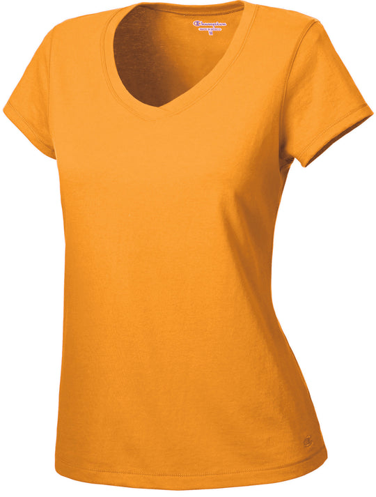 Champion Women's Favorite Cotton V-Neck T-Shirt