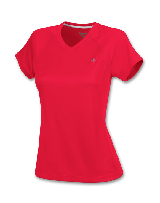 Champion Double Dry Training V-Neck Women's T Shirt