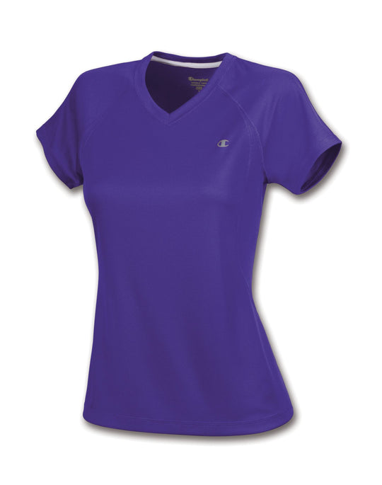 Champion Double Dry Training V-Neck Women's T Shirt