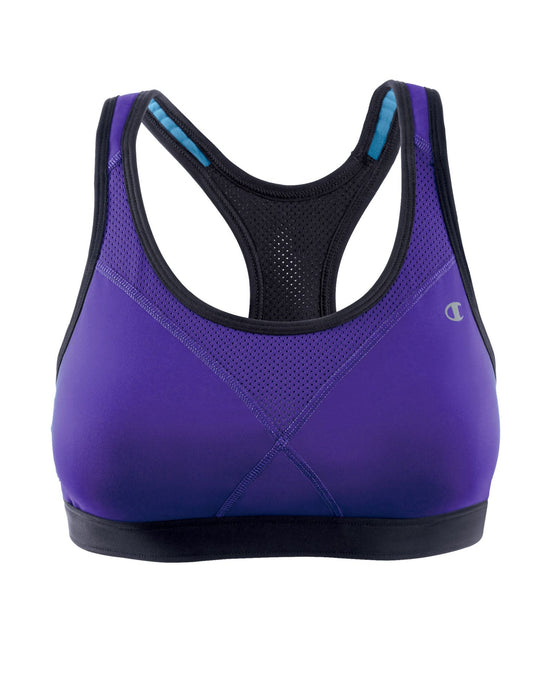 Champion Double Dry+ Spot Comfort High-Support Sports Bra