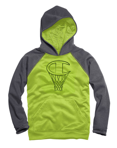 Champion Boys` Tech Fleece Graphic Pullover Hood