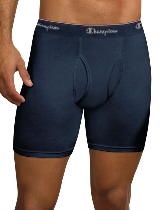 Champion Men's Boxer Brief Gym 4 Pack