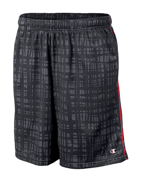 Champion Authentic Printed Men's Mesh Shorts With Pockets
