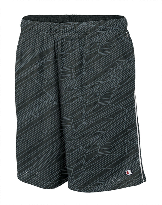 Champion Authentic Printed Men's Mesh Shorts With Pockets