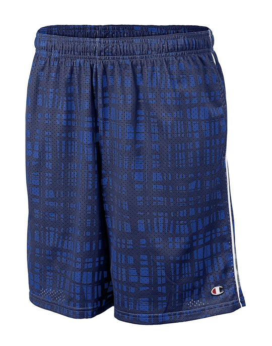 Champion Authentic Printed Men's Mesh Shorts With Pockets